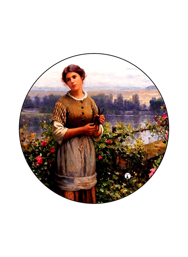 BP Vintage Art Printed Mouse Pad Multicolour