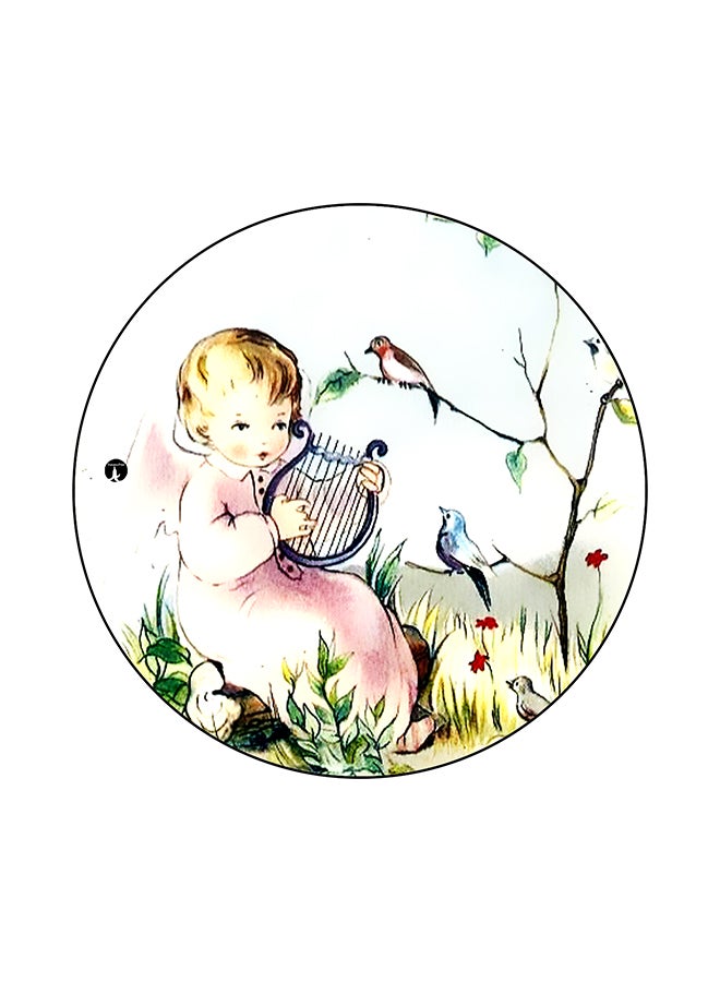 BP A Girl Printed Mouse Pad Multicolour