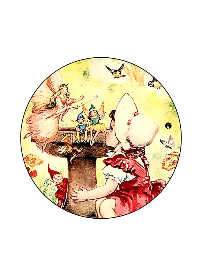 BP Vintage Art Printed Mouse Pad Multicolour