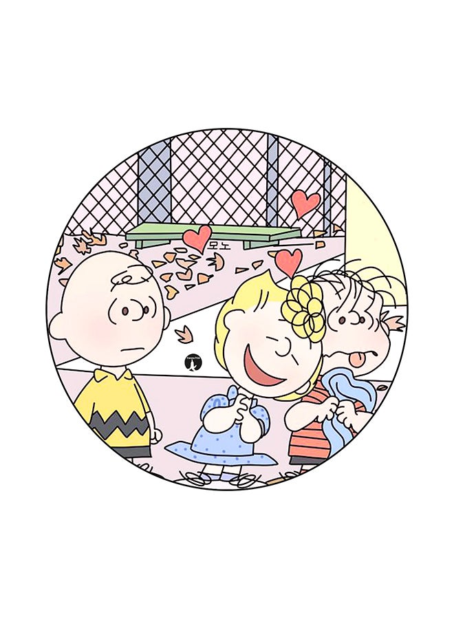 لوح ماوس بطبعة شخصية سنوبي متعدد الألوان