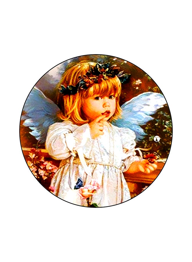 BP A Girl Printed Mouse Pad Multicolour