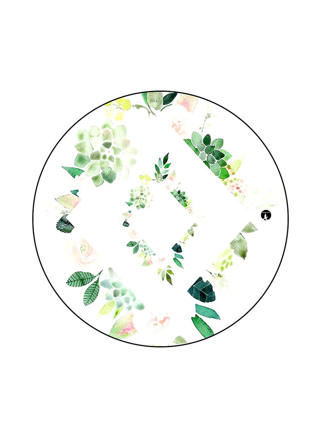 Plants Printed Mouse Pad Multicolour