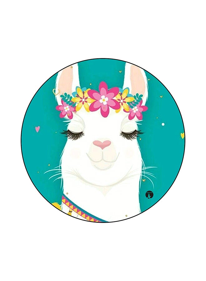 BP A Llama Printed Mouse Pad Multicolour