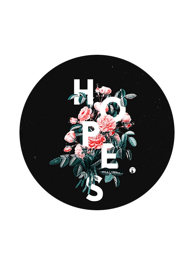 بي بي وسادة ماوس مطبوع عليها عبارات باللغة الإنجليزية متعدد الألوان