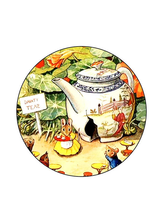 Vintage Art Mouse Pad Multicolour