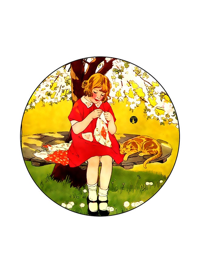 BP Vintage Art Mouse Pad Multicolour