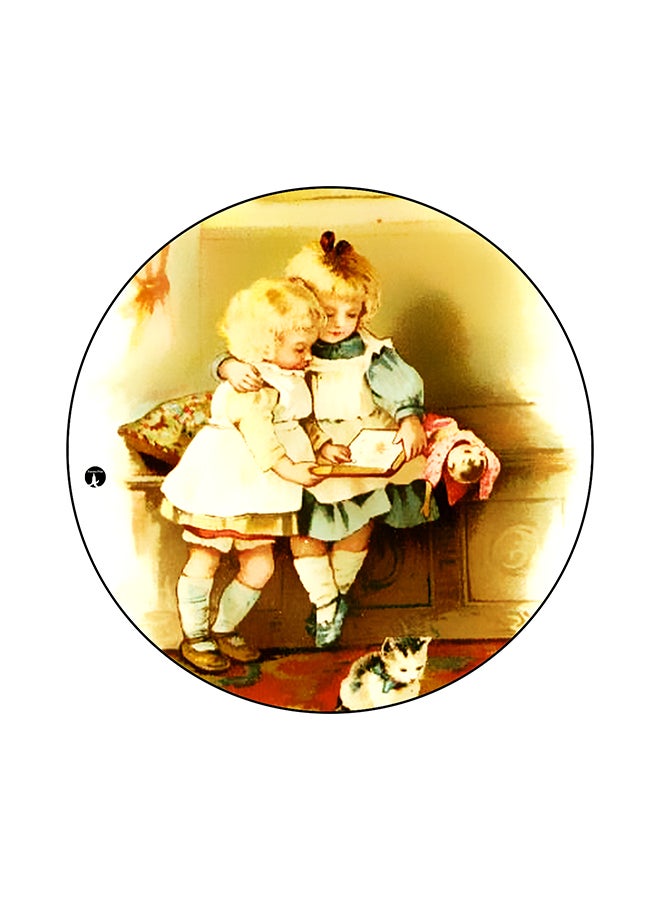 BP Vintage Art Mouse Pad Yellow