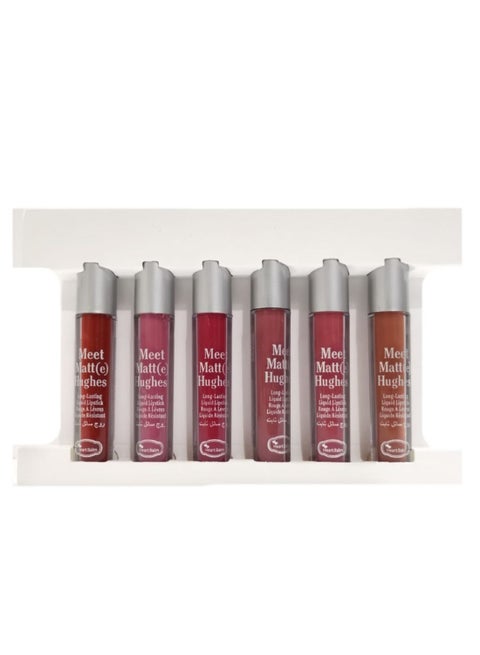 6 mini long-lasting liquid lipstick Multicolour