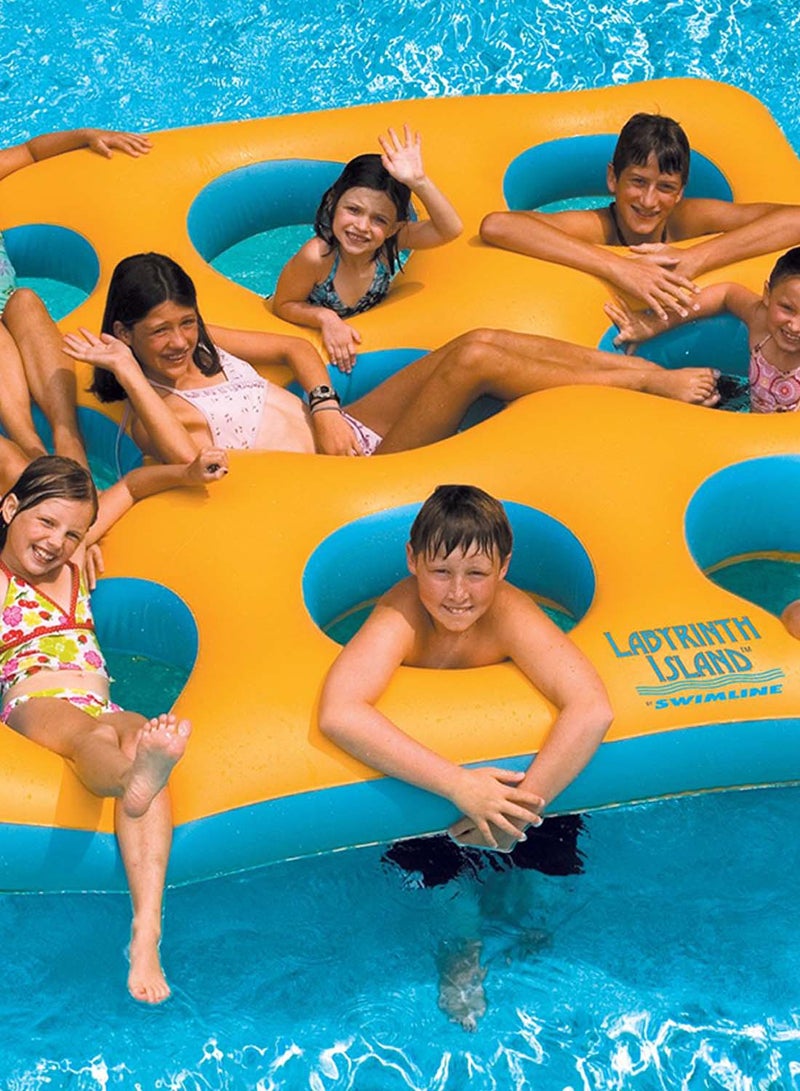 Swimline Labyrinth Island Inflatable Float - Image 2