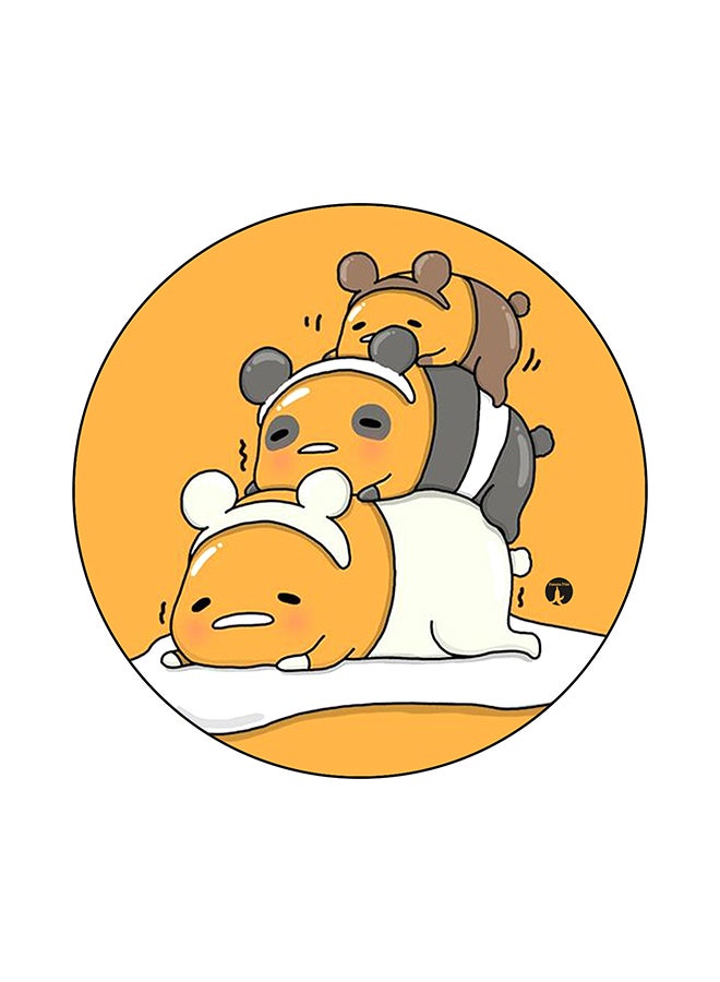 BP Gudetama Printed Mouse Pad Multicolour