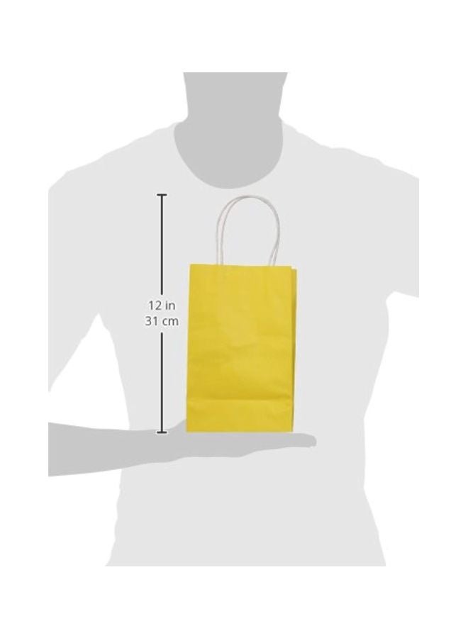 Amscan Paper Gift Bag Yellow Sunshine - Image 2