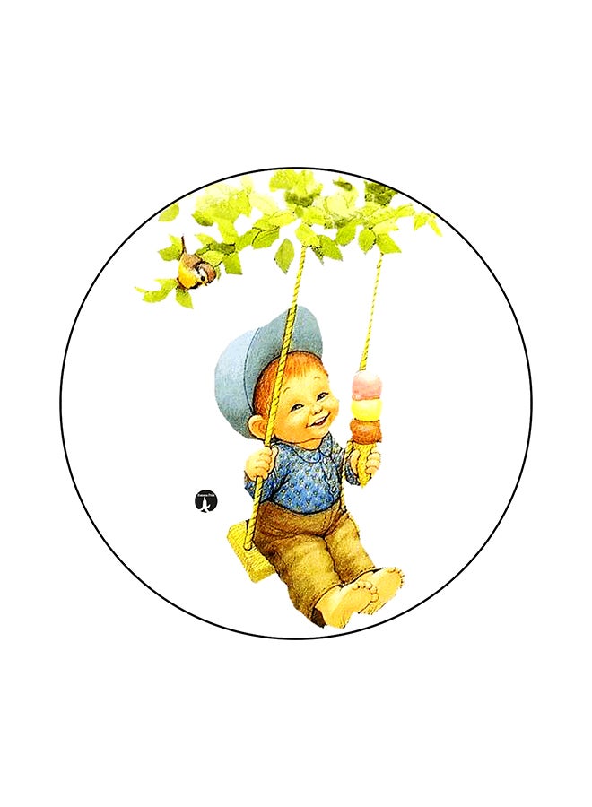 BP A Boy Printed Mouse Pad Multicolour