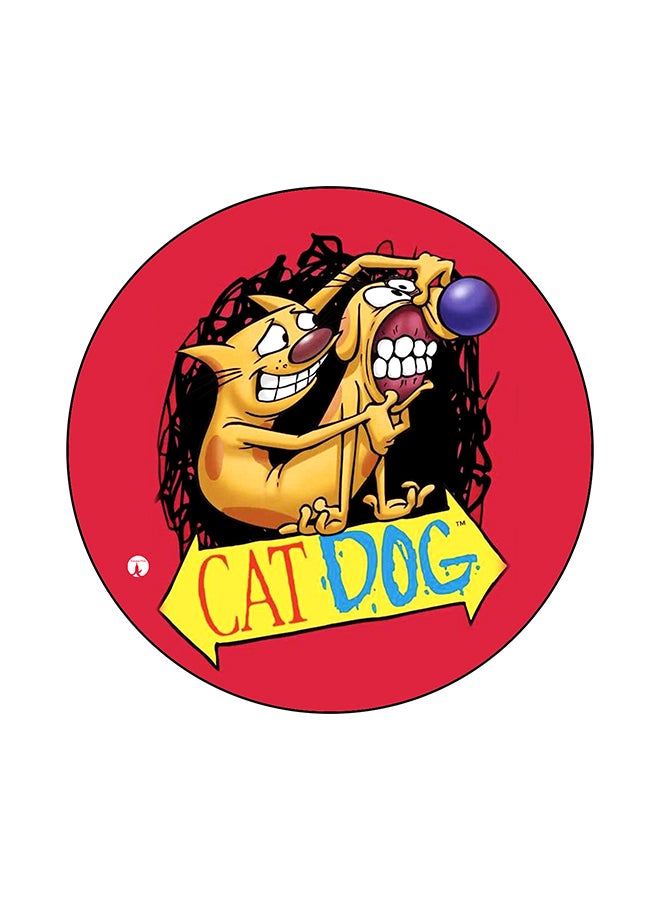 BP Cat Dog Printed Mouse Pad Multicolour