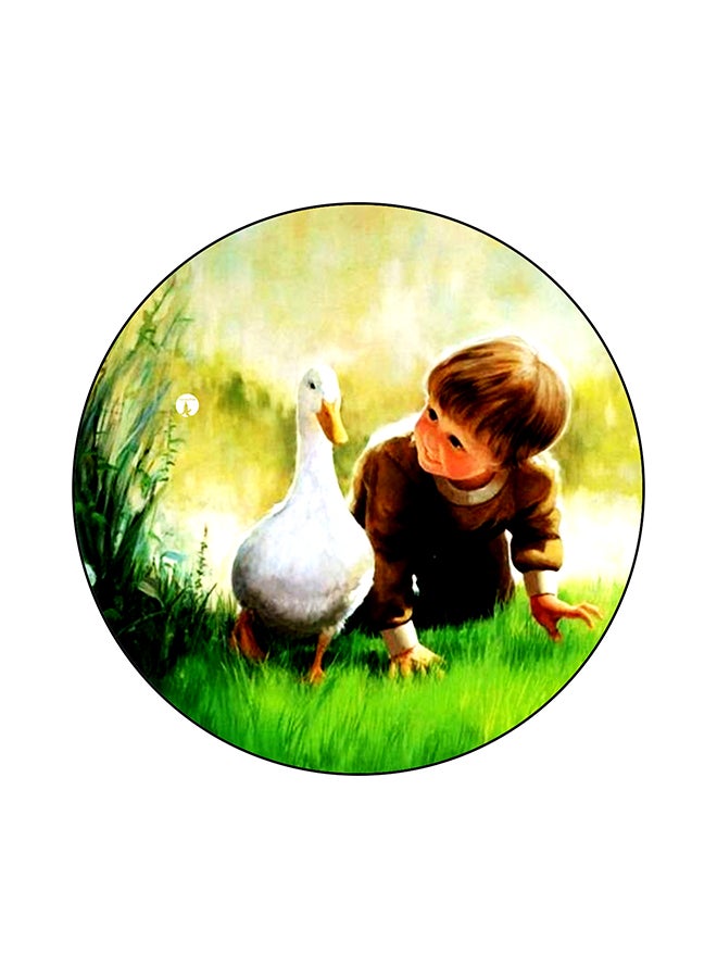 لوح ماوس بطبعة ولد متعدد الألوان