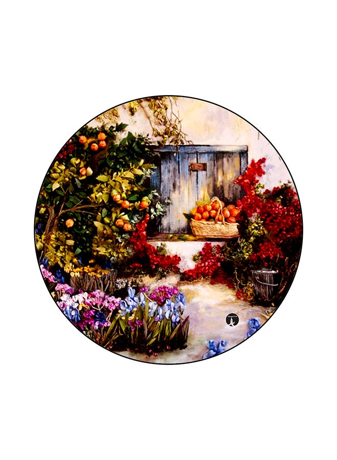 Vintage Art Printed Mouse Pad Multicolour