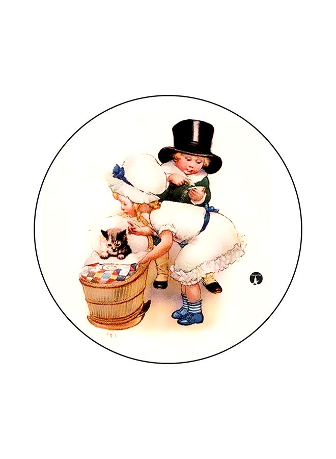 BP Kids Mouse Pad White