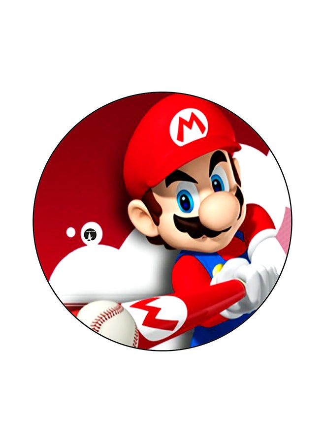 لوح ماوس بطبعة مستوحاة لعبة الفيديو Super Mario متعدد الألوان