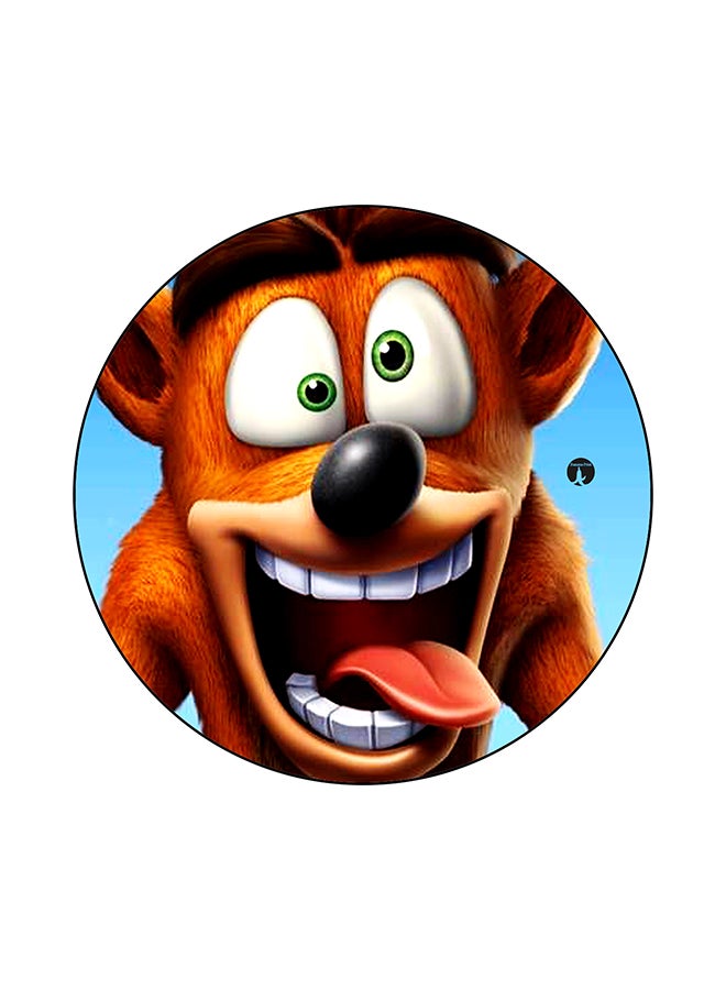 BP The Video Game Crash Printed Mouse Pad Multicolour