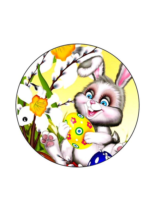 BP A Rabbit Printed Mouse Pad Multicolour