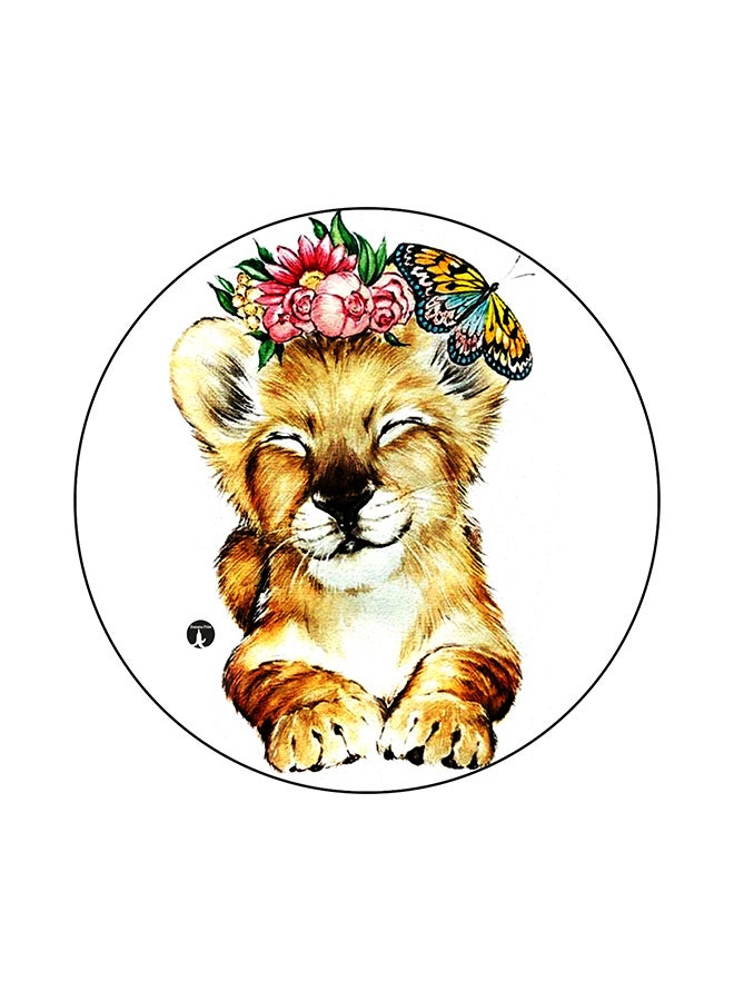 BP A Lion Mouse Pad Multicolour