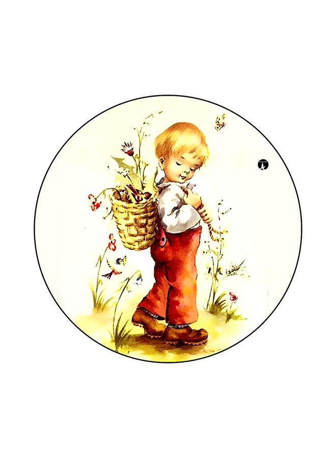 BP Vintage Art Mouse Pad Multicolour