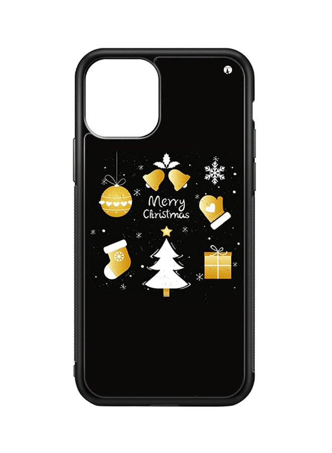 BP Protective Case Cover For iPhone 11 Christmas (Black Bumper)