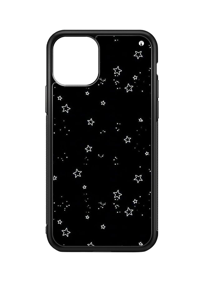 BP Protective Case Cover For iPhone 11 Stars (Black Bumper)