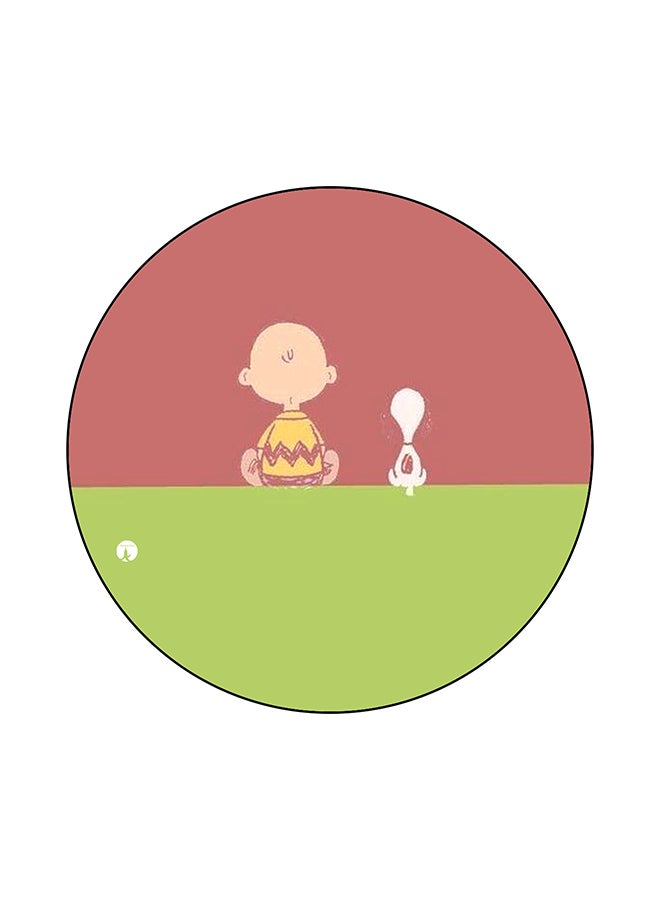 BP Snoopy Printed Mouse Pad Multicolour
