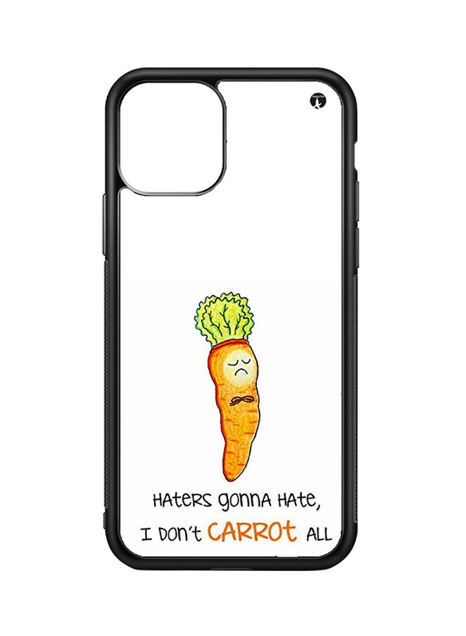 BP Protective Case Cover For Apple iPhone 11 Pro Max English Phrases (Black Bumper)