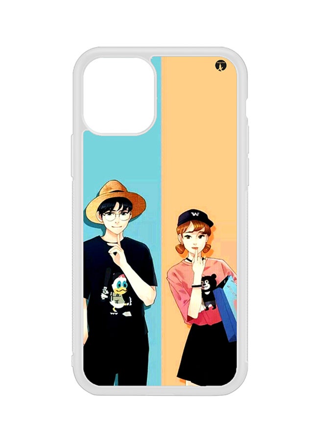 بي بي غطاء حماية واق لهاتف أبل آيفون 11 طبعة ولد وفتاة