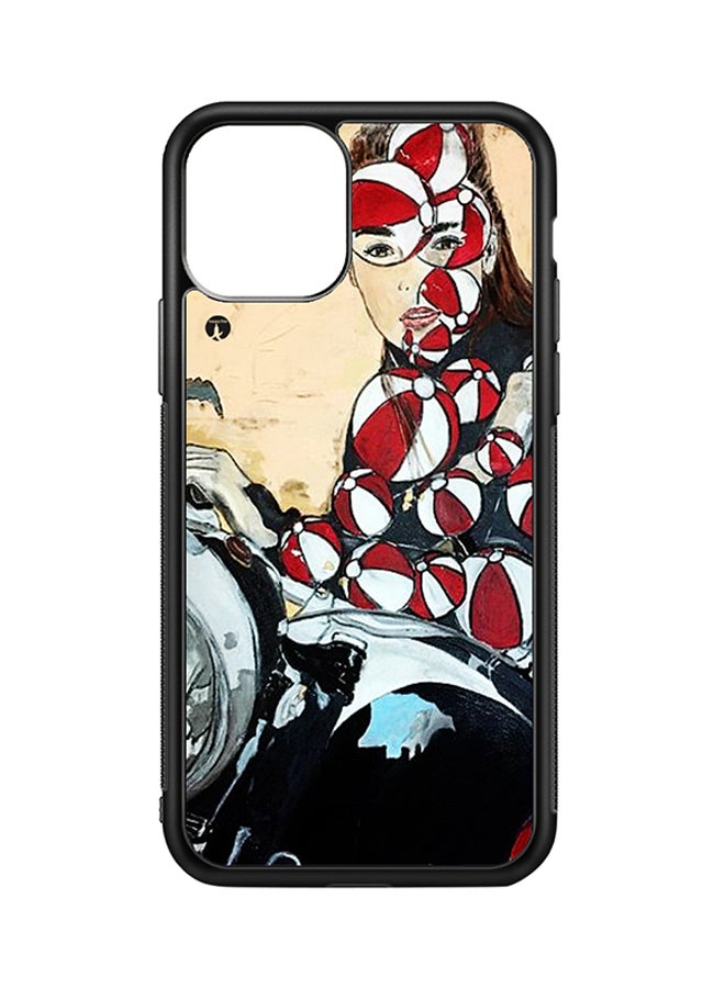 BP Protective Case Cover For iPhone 11 A Woman (Black Bumper)
