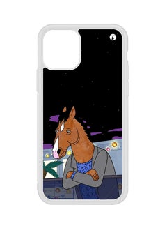 Protective Case Cover For iPhone 11 Bojack Horseman (White Bumper)