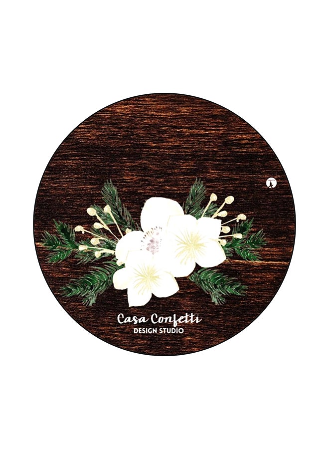 بي بي لوحة ماوس مزينة بنقشة الزهور متعدد الألوان