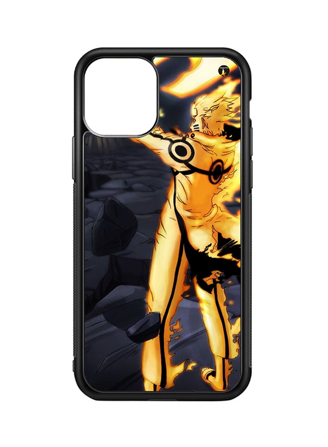 Protective Case Cover For Apple iPhone 11 Pro Max The Anime Naruto (Black Bumper)