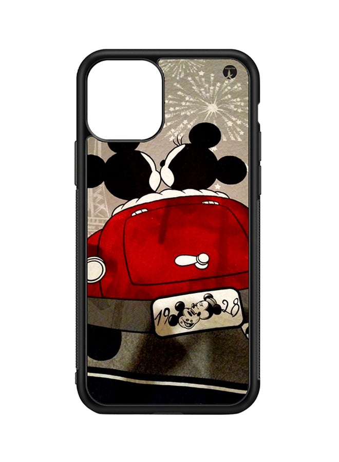 Protective Case Cover For Apple iPhone 11 Pro Max Disney (Black Bumper)