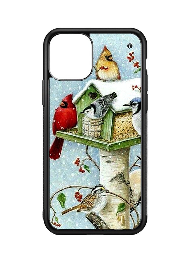 BP Protective Case Cover For Apple iPhone 11 Pro Max Vintage Art (Black Bumper)