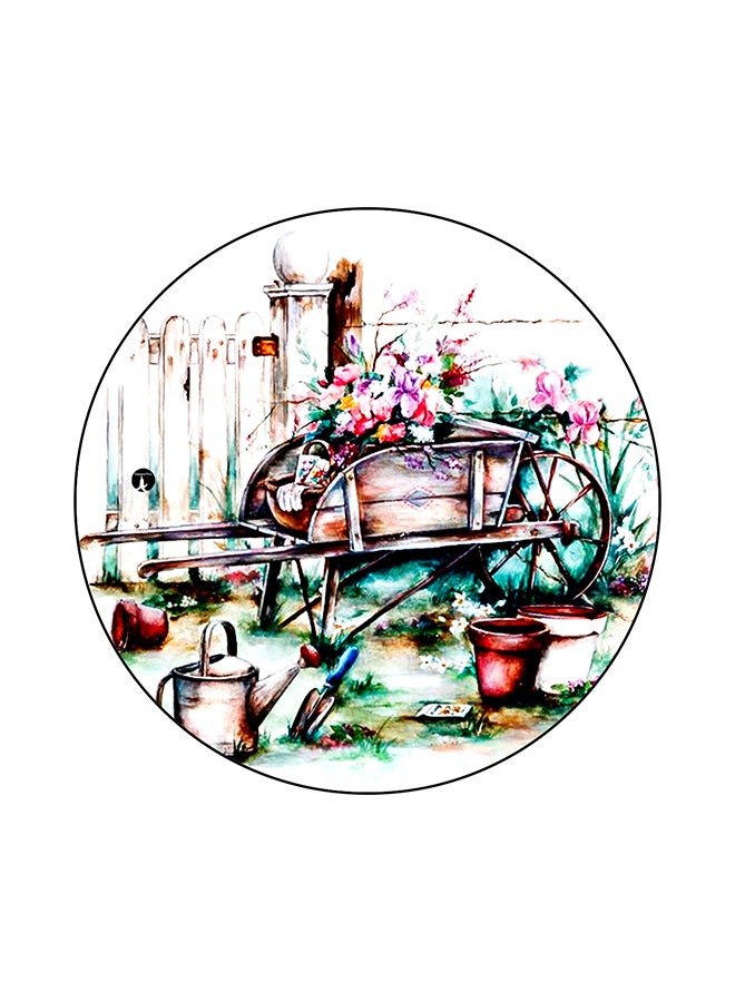 BP Vintage Art Printed Mouse Pad Multicolour