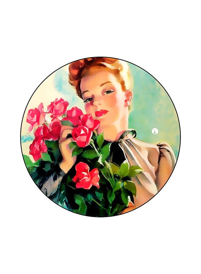 BP Vintage Art Printed Mouse Pad Multicolour