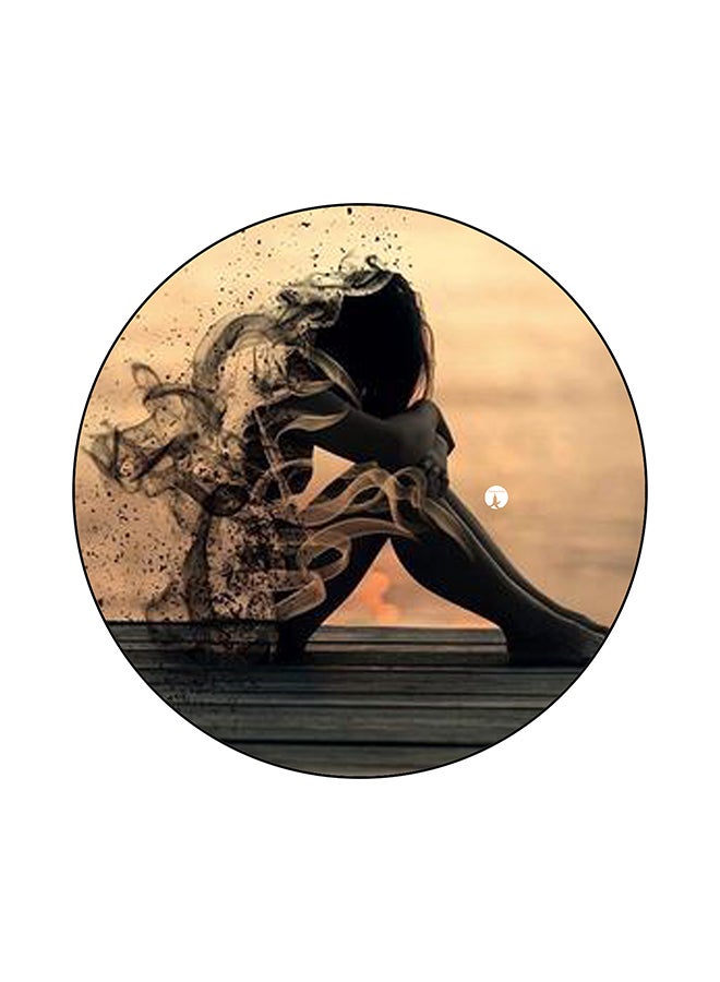 BP A Girl Mouse Pad Multicolour