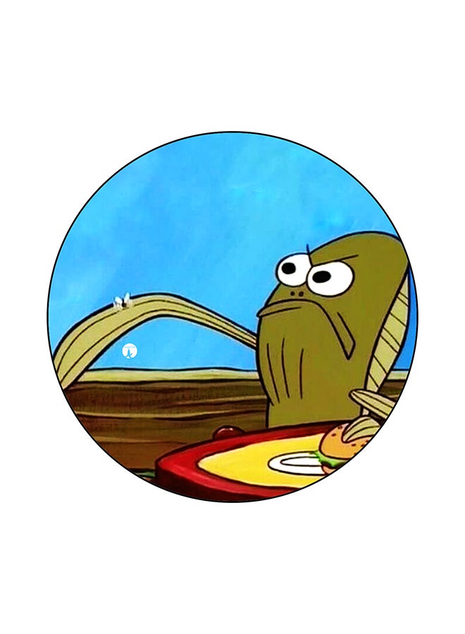 بي بي لوحة ماوس برسمة سبونج بوب متعدد الألوان