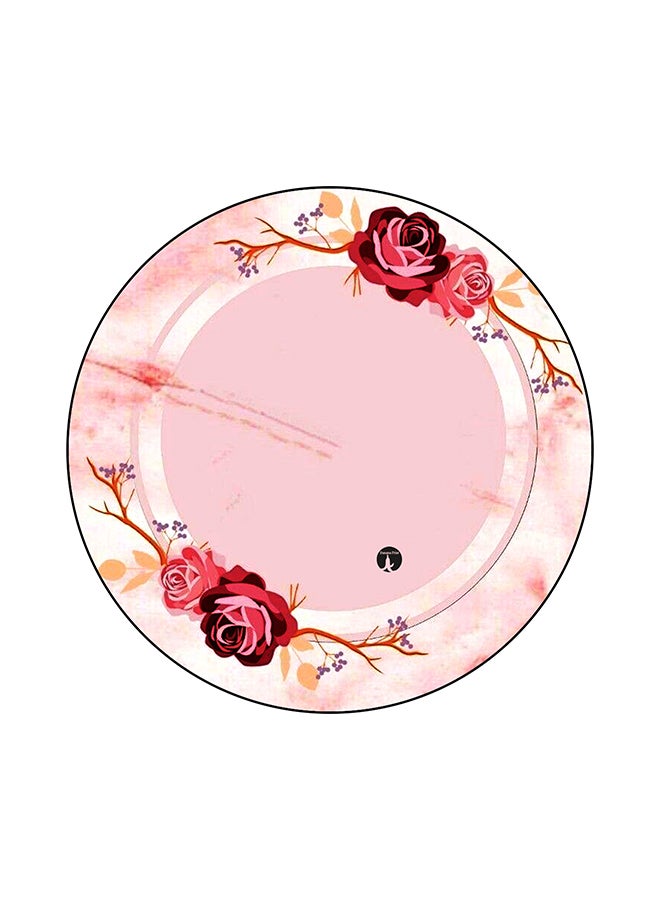 Flowers Printed Mouse Pad multicolour