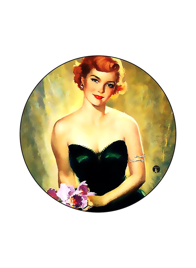 بي بي لوحة ماوس بتصميم كلاسيكي فينتيدج متعدد الألوان