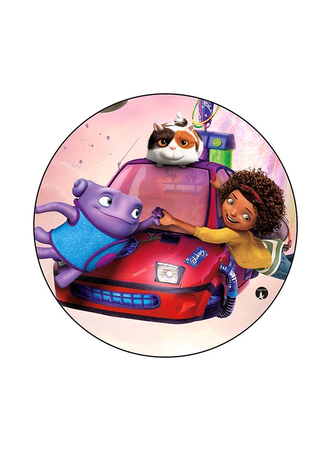 BP Home Printed Mouse Pad Multicolour