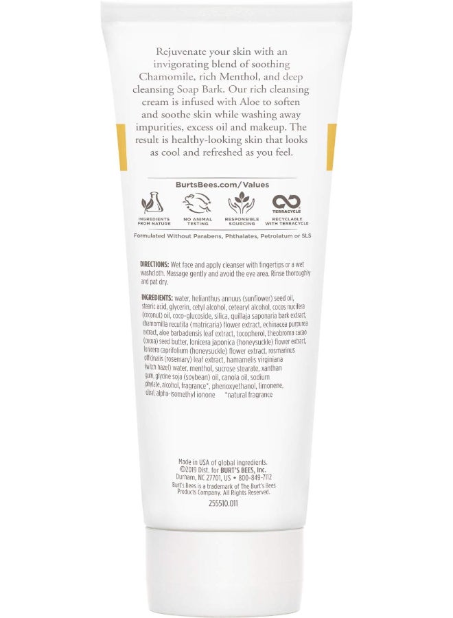 Burt's Bees Bark And Chamomile Deep Cleansing Cream - Image 3