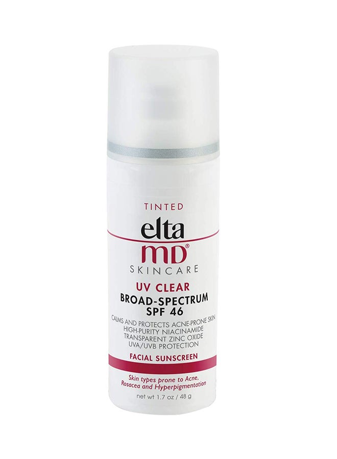 EltaMD Tinted UV Clear Facial Sunscreen With SPF 46 - Image 1