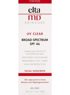 Elta MD Tinted UV Clear Facial Sunscreen With SPF 46  - Image 2
