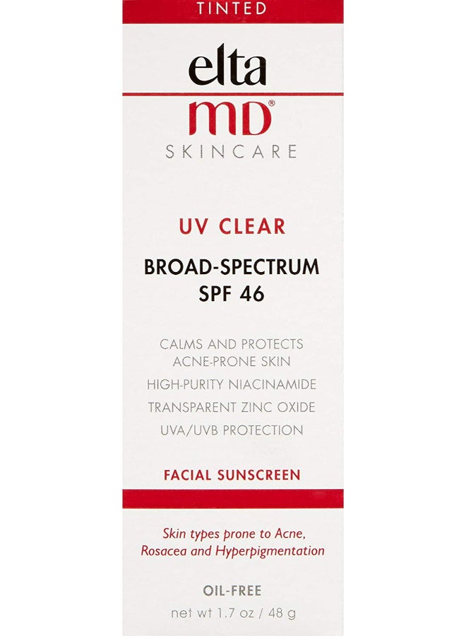 EltaMD Tinted UV Clear Facial Sunscreen With SPF 46 - Image 2