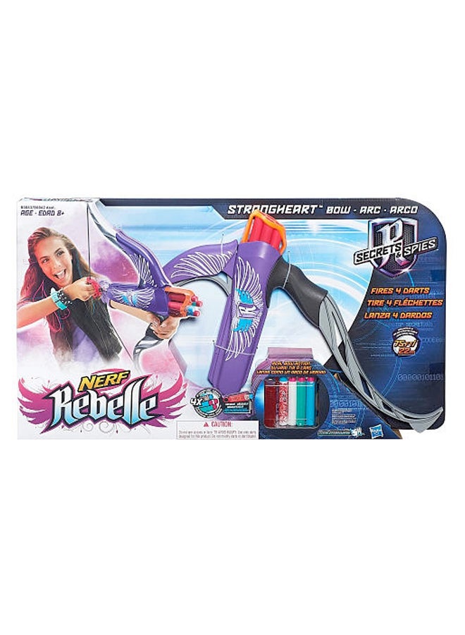 NERF - Rebelle Strong Heart Bow Blaster With Dart - Image 1