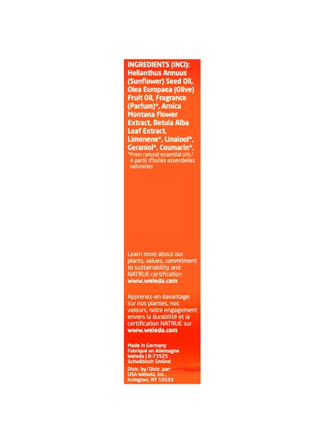 Natural Arnica Massage Oil 100ml