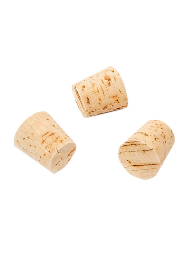 Darice 3-Piece High Grade Bottle Cork Beige 1.25 x 1.25inch 